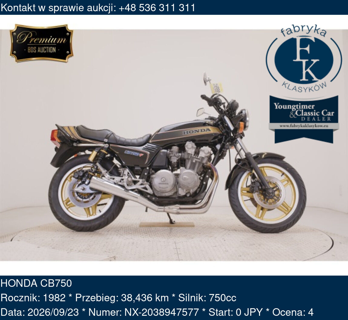 HONDA CB750 1982 - zdjęcie 2