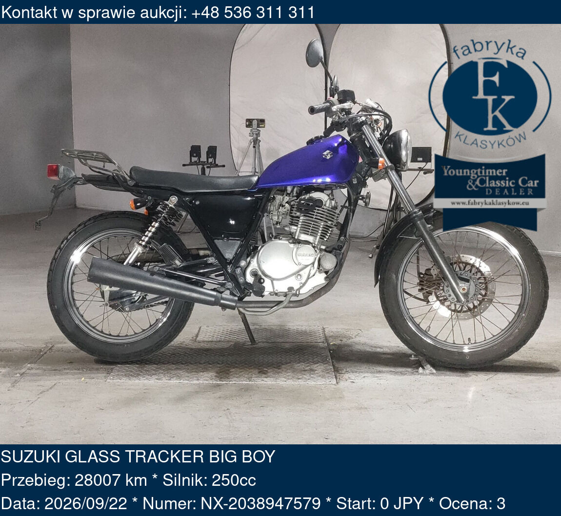 SUZUKI GLASS TRACKER BIG BOY  - zdjęcie 2