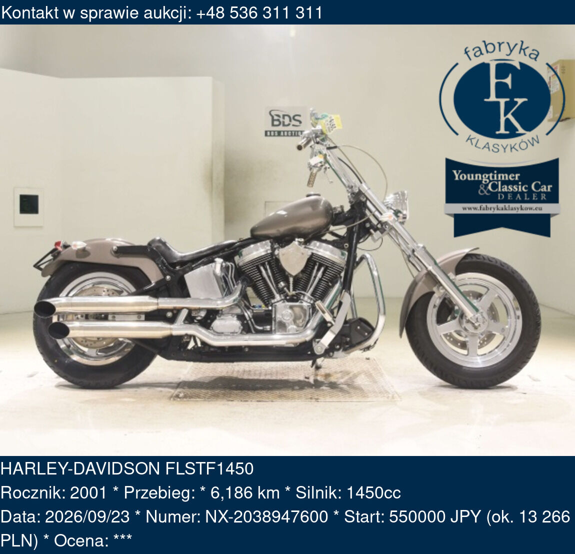 HARLEY-DAVIDSON FLSTF1450 2001 - zdjęcie 2