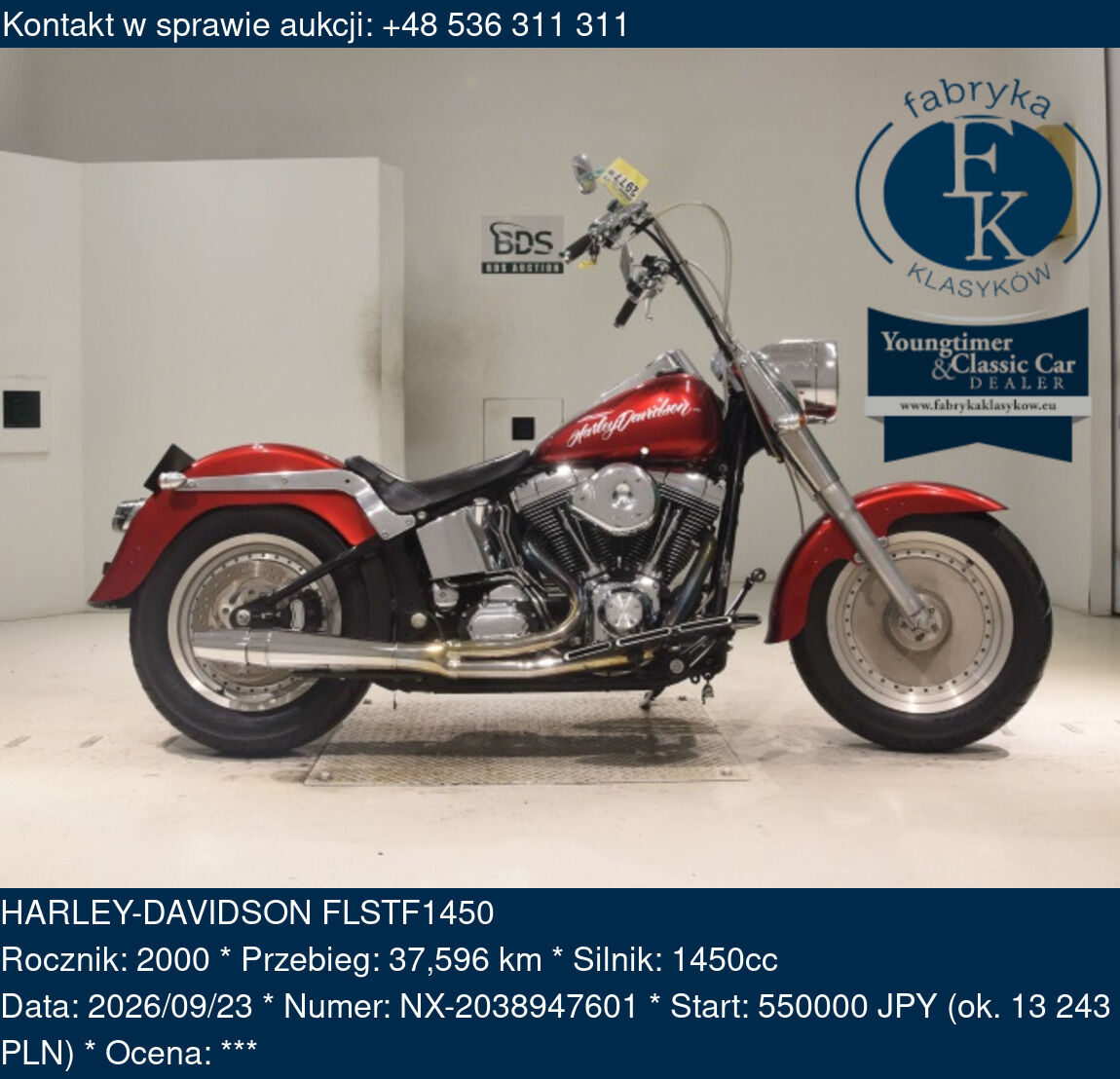 HARLEY-DAVIDSON FLSTF1450 2000 - zdjęcie 2