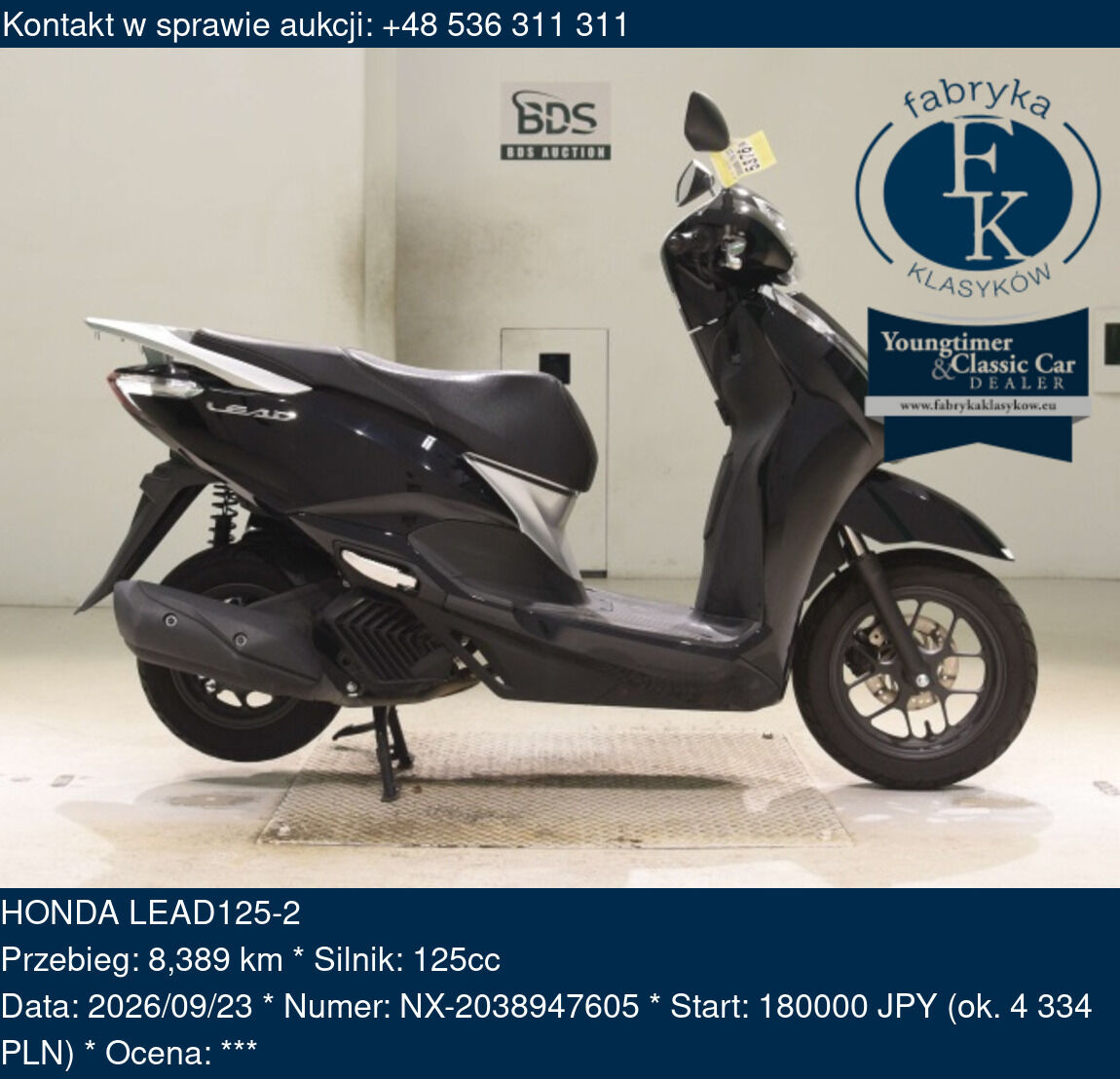 HONDA LEAD125-2 - zdjęcie 2