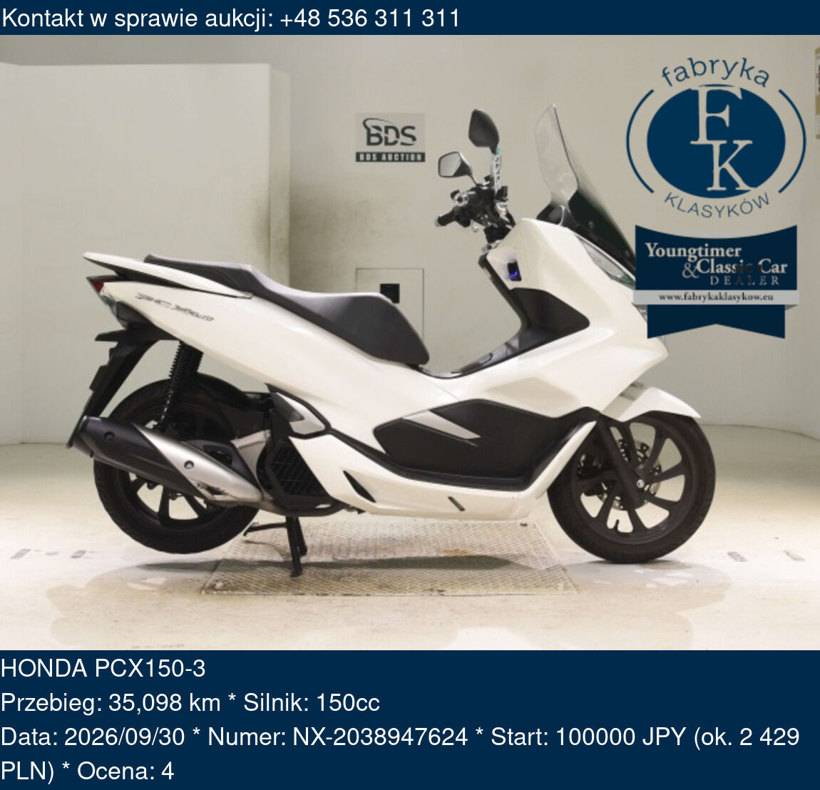 HONDA PCX150-3  - zdjęcie 2