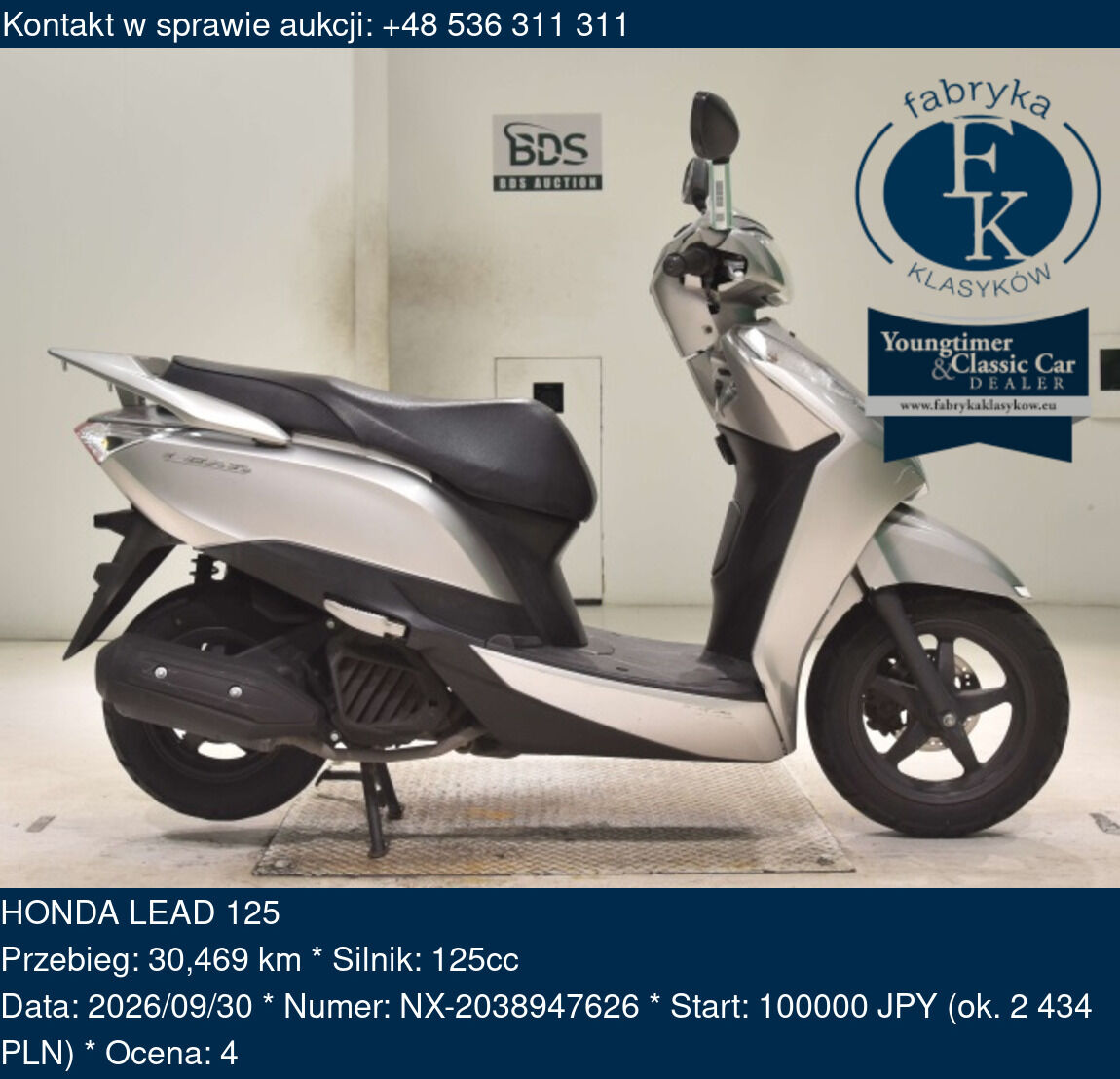 HONDA LEAD 125  - zdjęcie 2