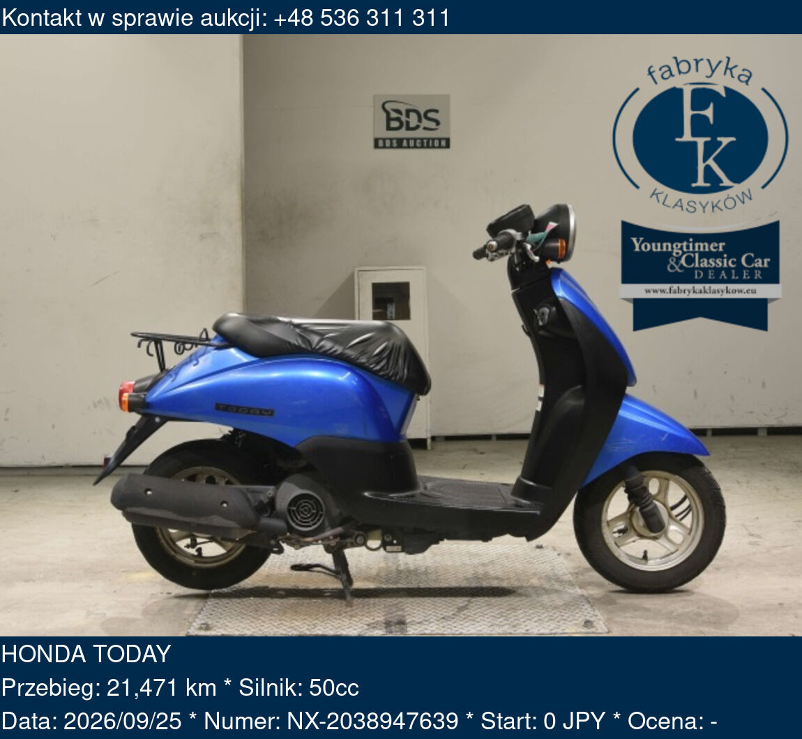 HONDA TODAY  - zdjęcie 2