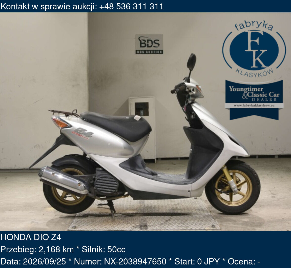 HONDA DIO Z4  - zdjęcie 2