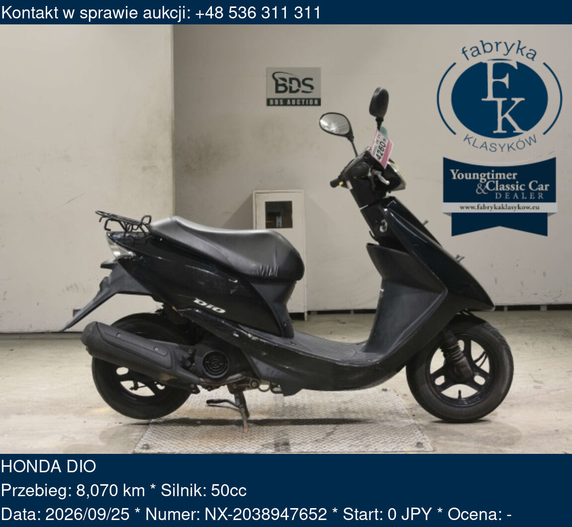 HONDA DIO  - zdjęcie 2