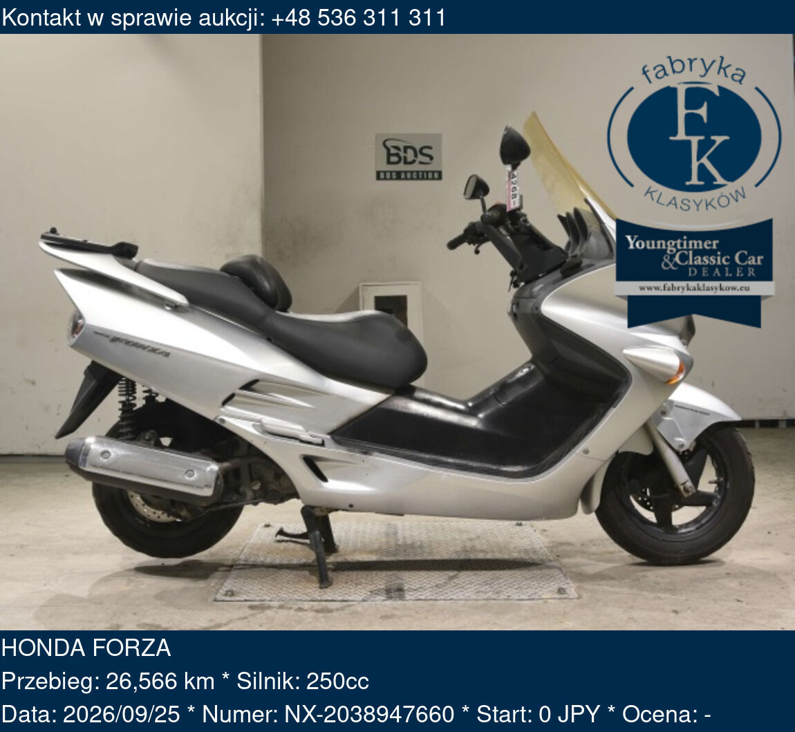 HONDA FORZA  - zdjęcie 2