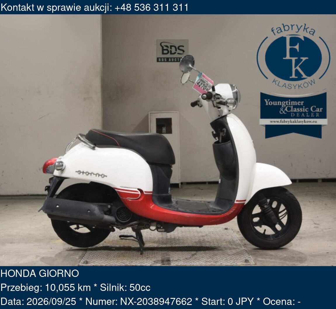 HONDA GIORNO  - zdjęcie 2