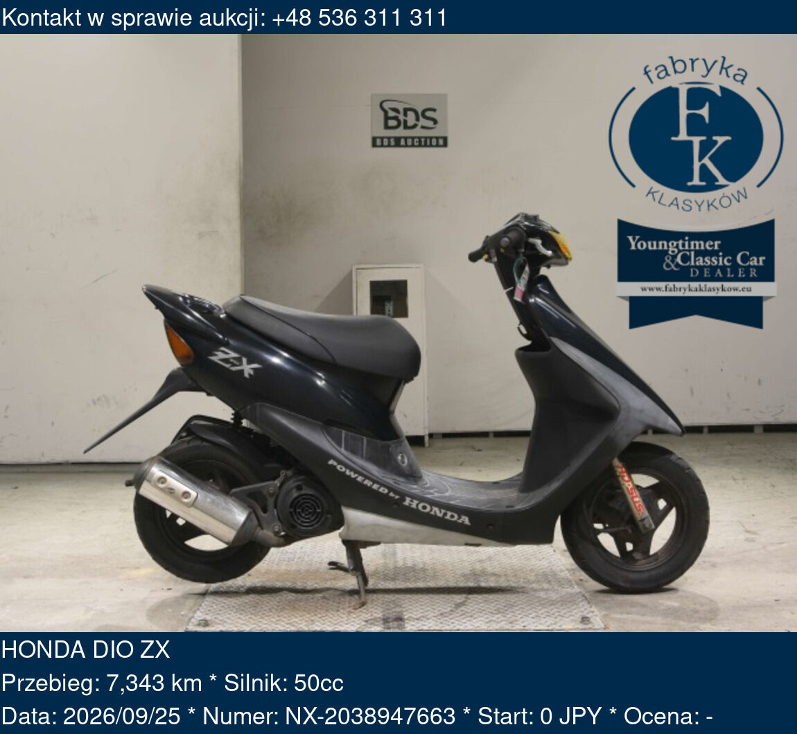 HONDA DIO ZX  - zdjęcie 2