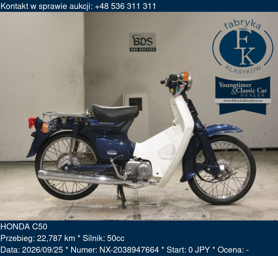 HONDA C50  - zdjęcie 2