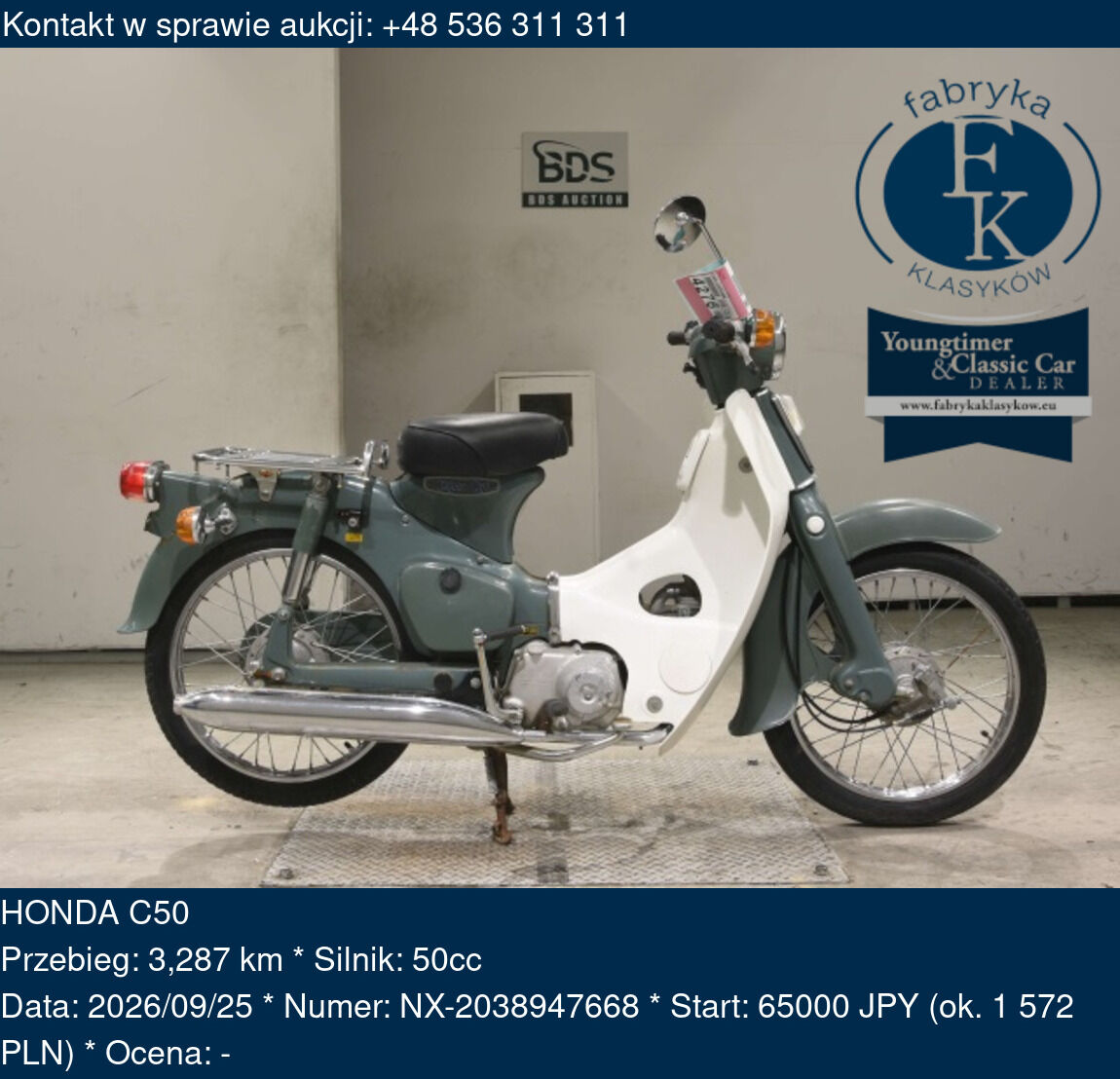 HONDA C50  - zdjęcie 2