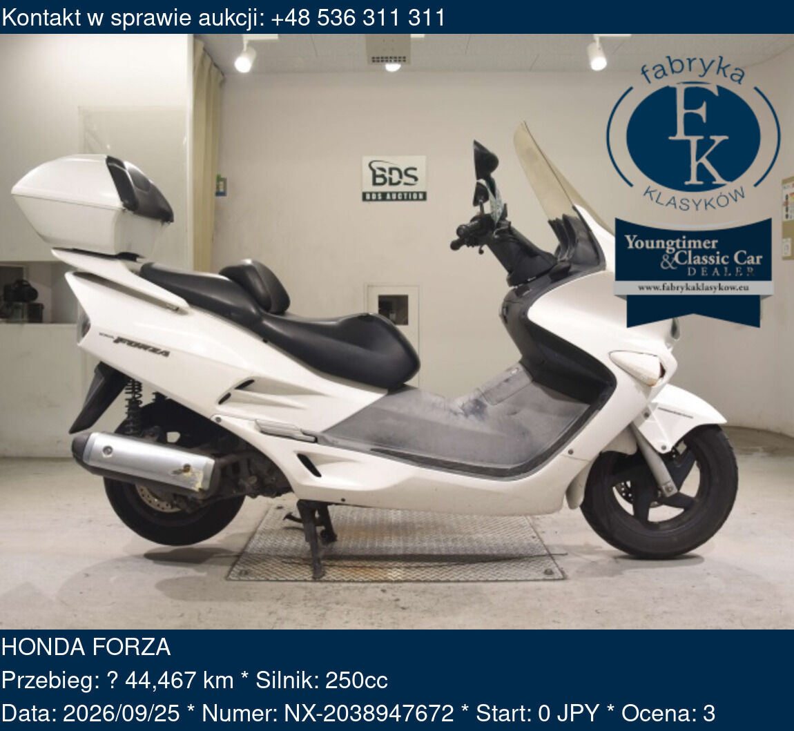 HONDA FORZA  - zdjęcie 2