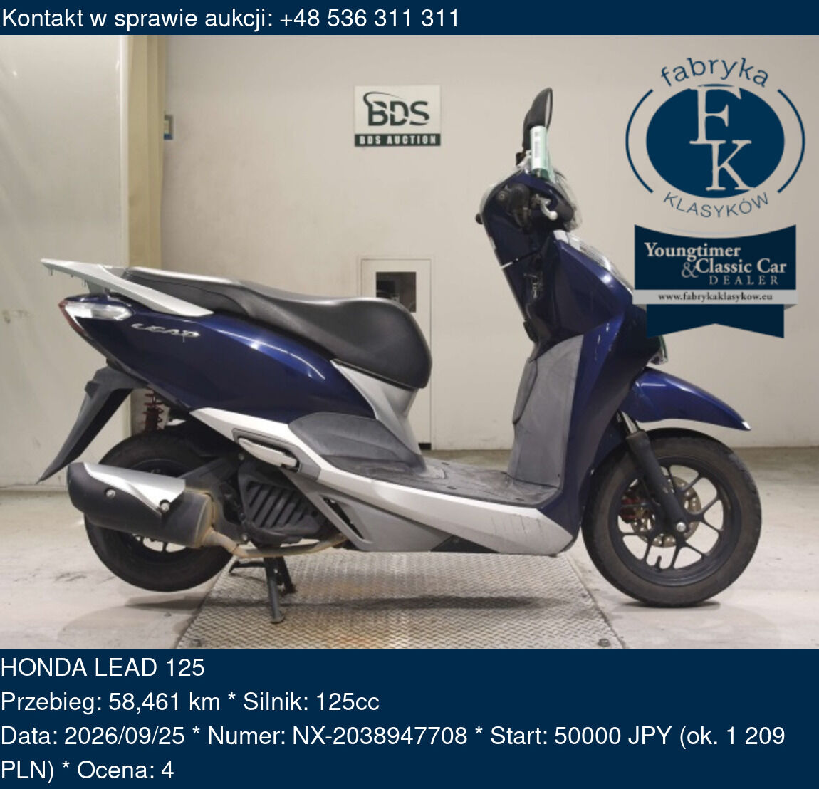 HONDA LEAD 125  - zdjęcie 2