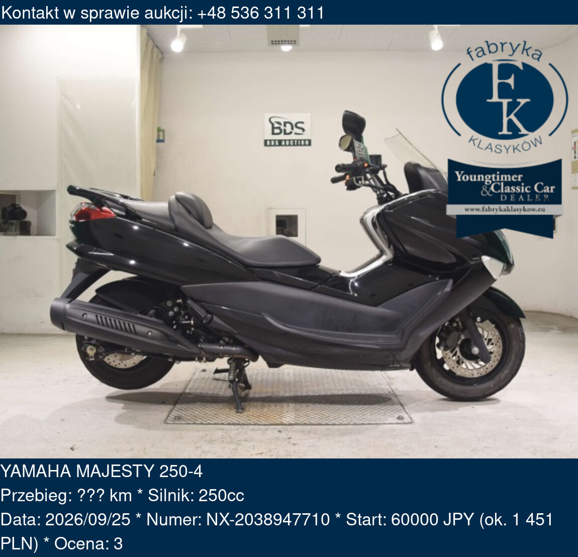 YAMAHA MAJESTY 250-4  - zdjęcie 2