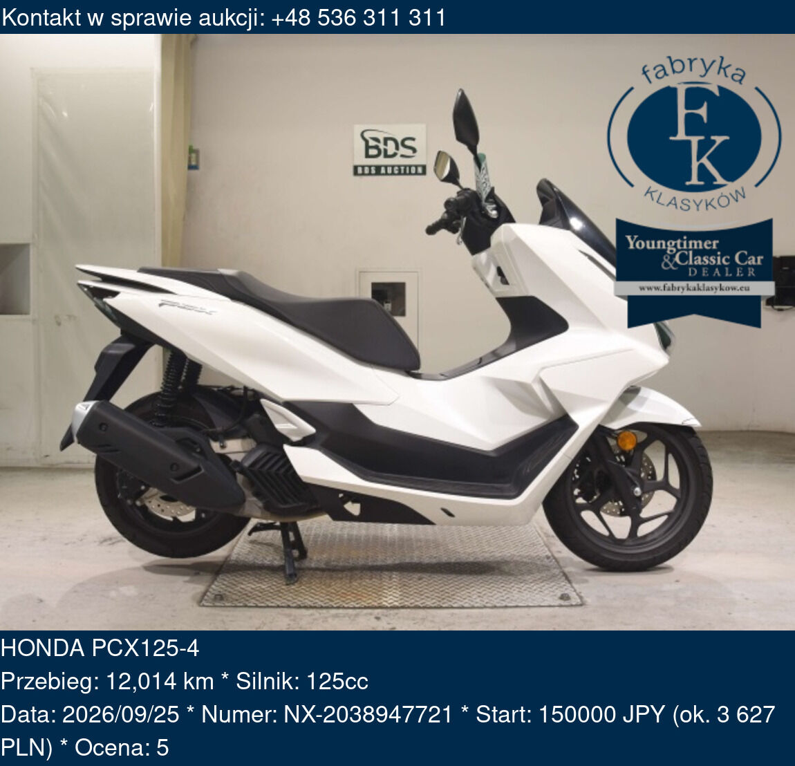 HONDA PCX125-4  - zdjęcie 2