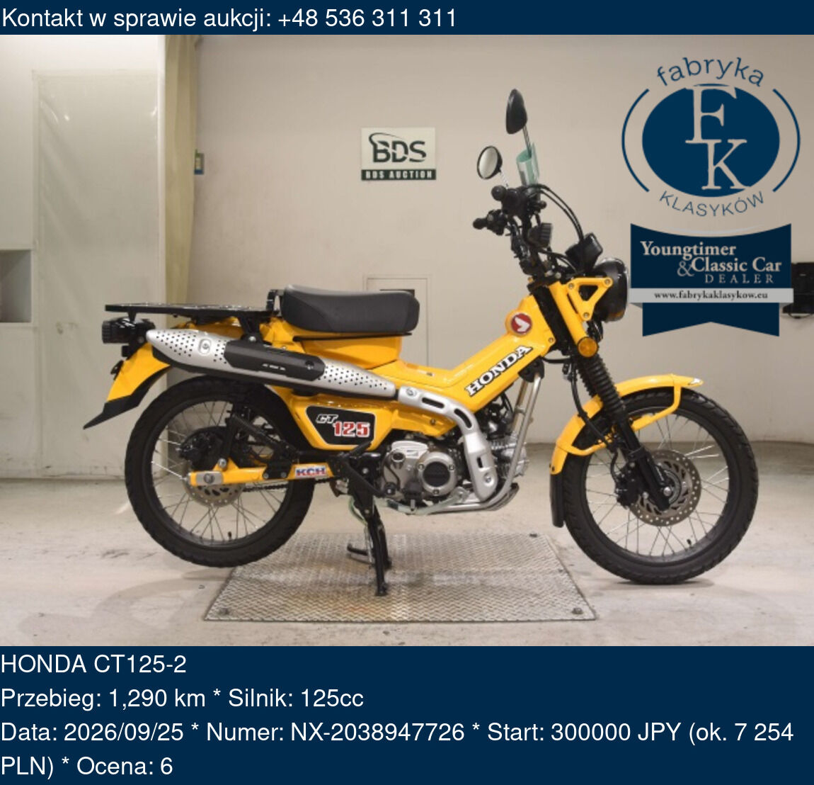 HONDA CT125-2  - zdjęcie 2