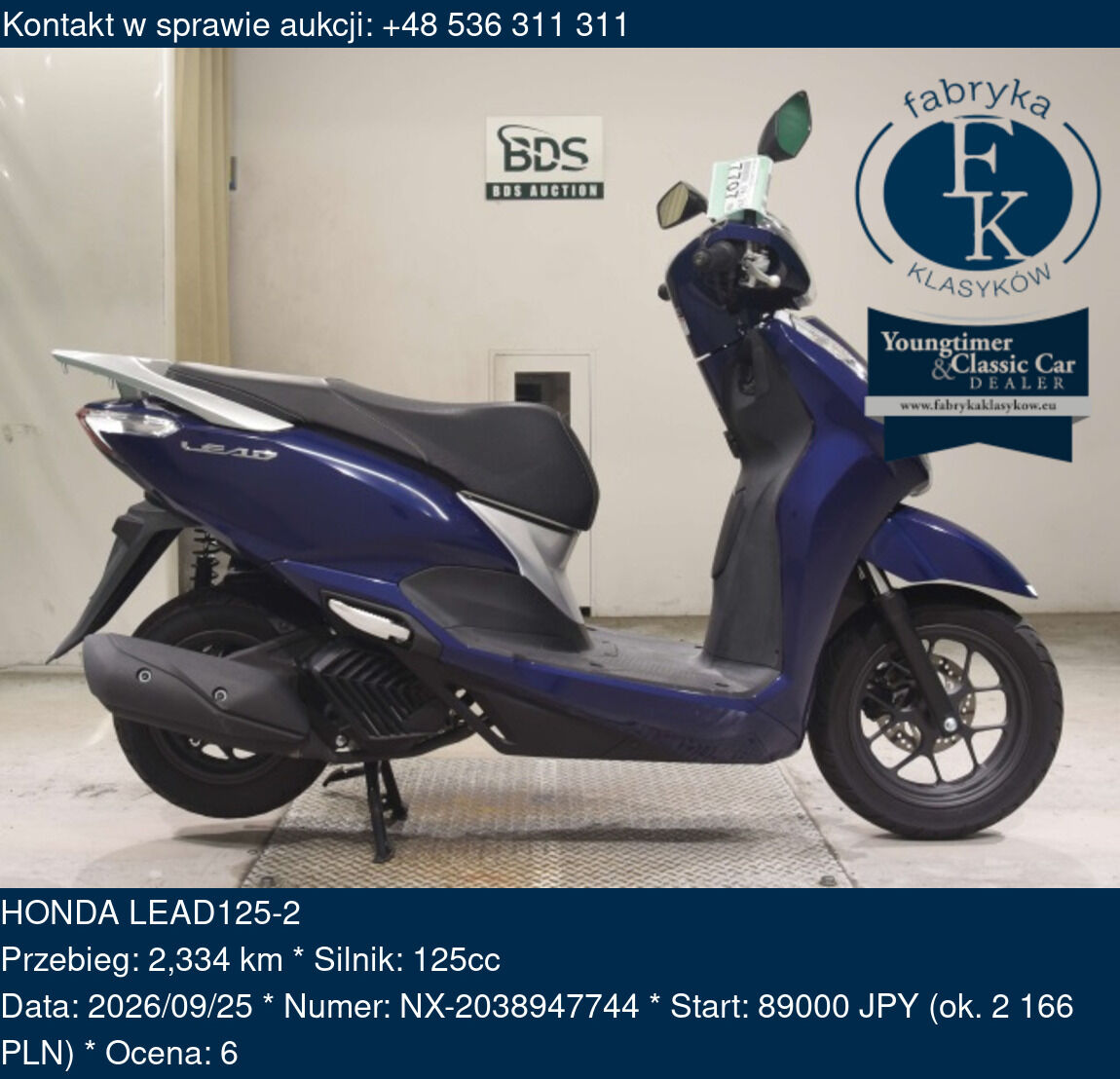HONDA LEAD125-2  - zdjęcie 2