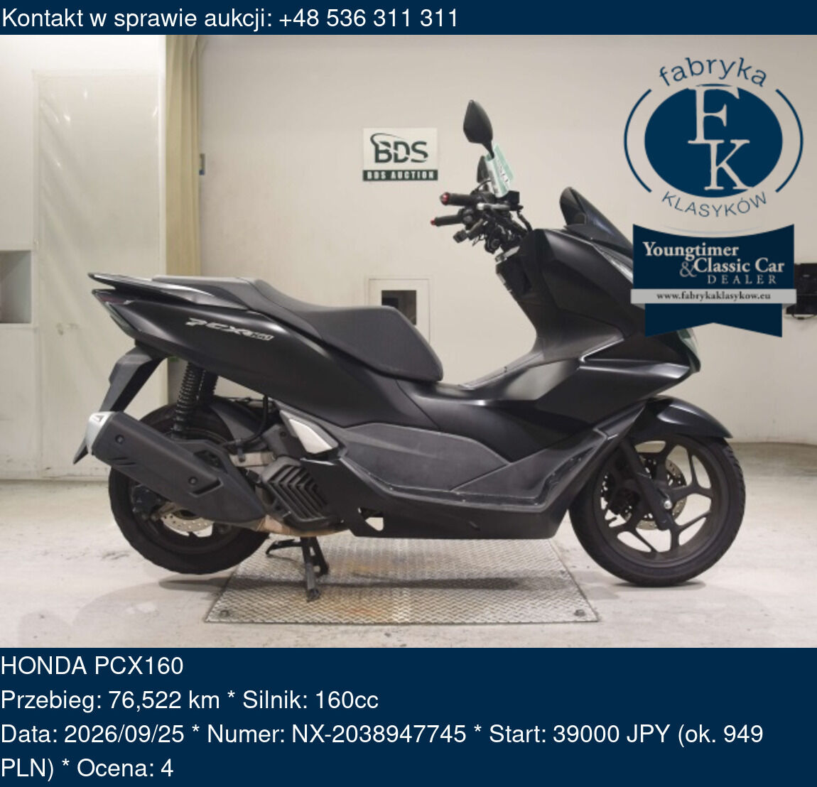 HONDA PCX160  - zdjęcie 2