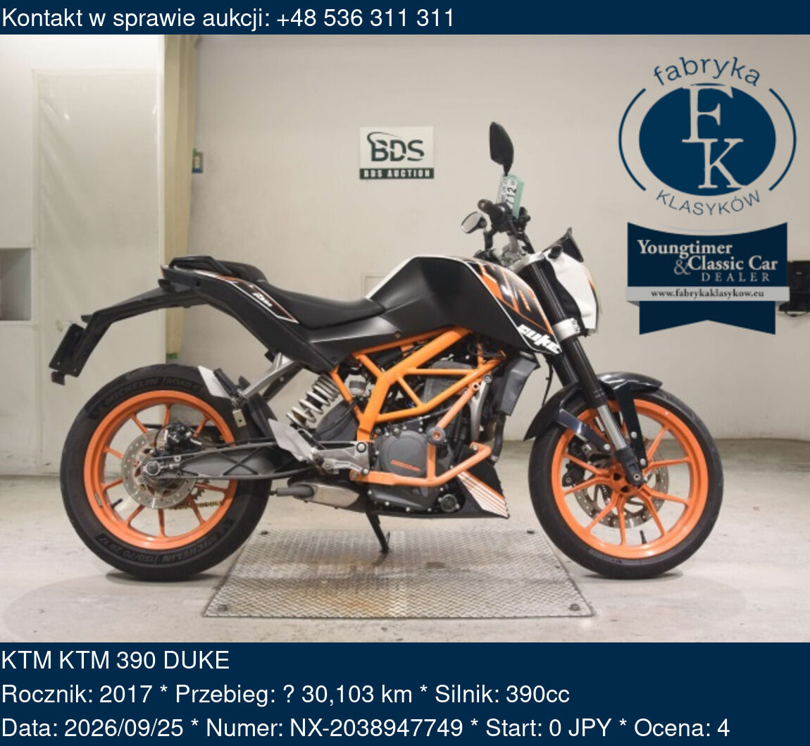 KTM KTM 390 DUKE 2017 - zdjęcie 2
