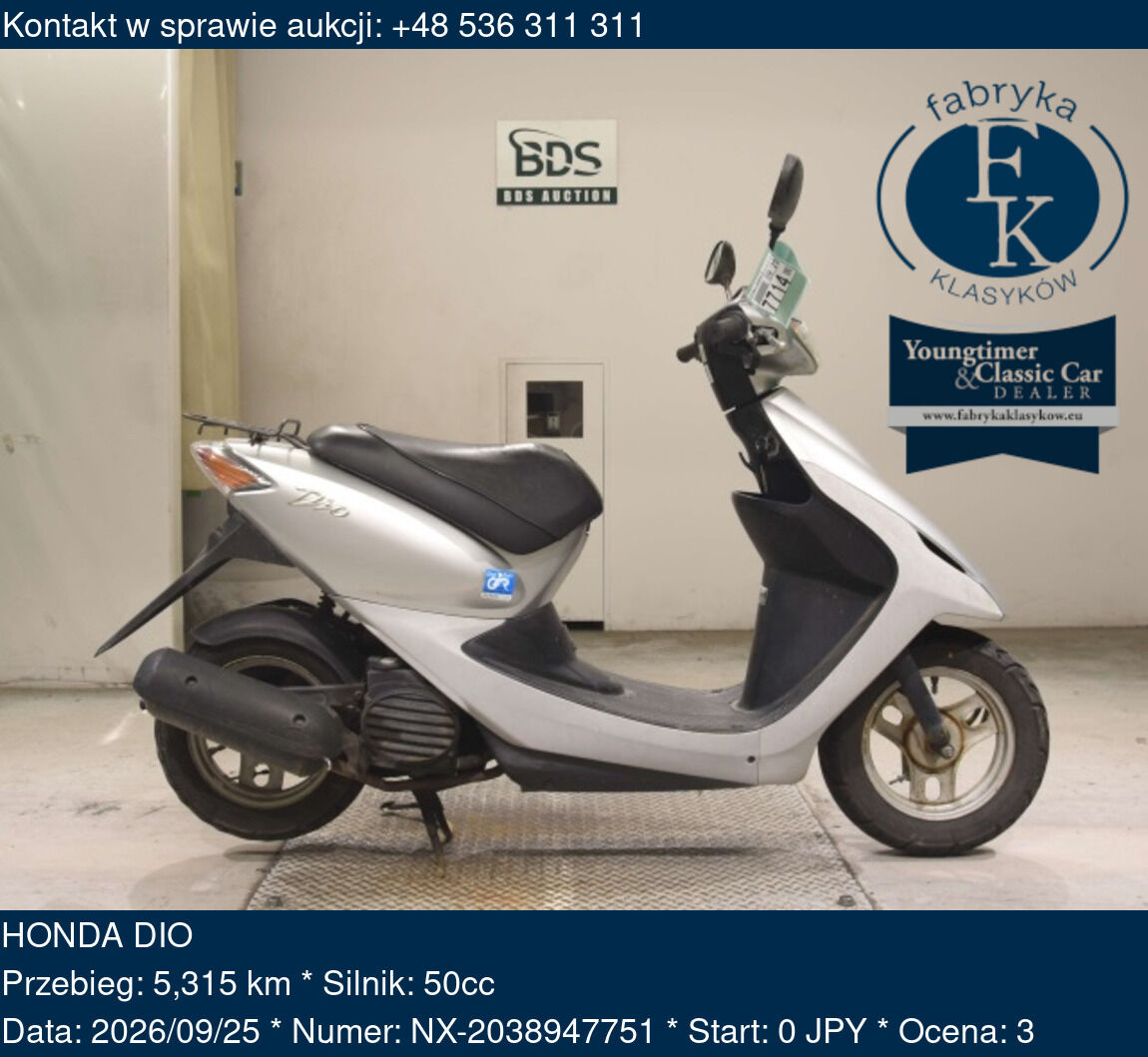 HONDA DIO  - zdjęcie 2
