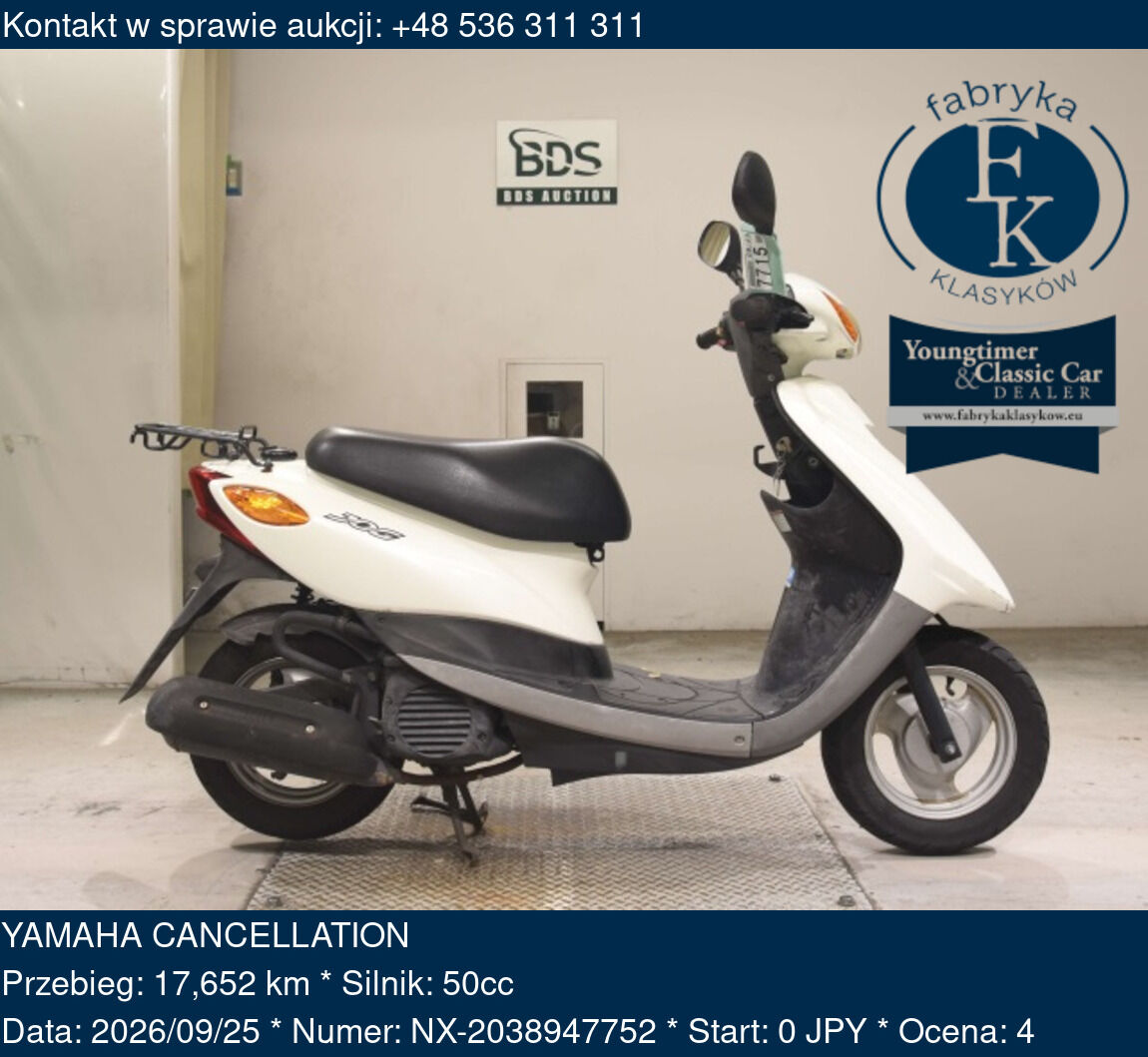 YAMAHA CANCELLATION  - zdjęcie 2