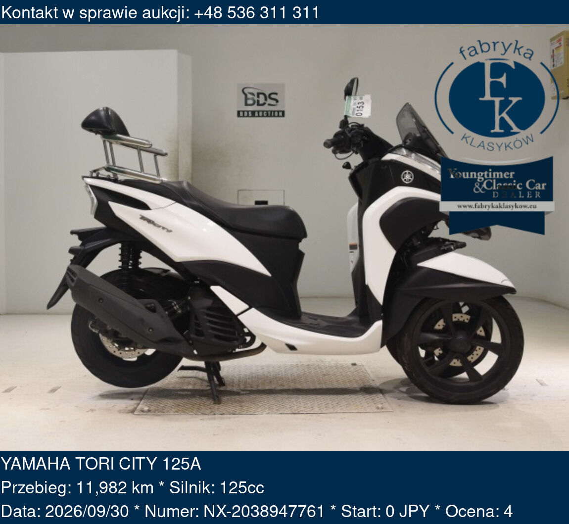 YAMAHA TORI CITY 125A  - zdjęcie 2
