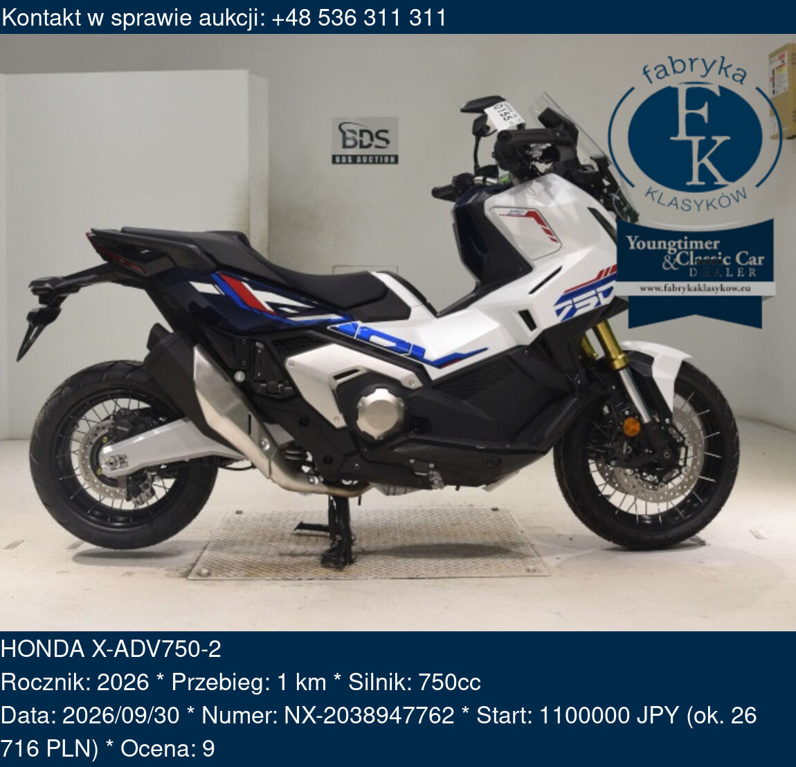 HONDA X-ADV750-2 2026 - zdjęcie 2