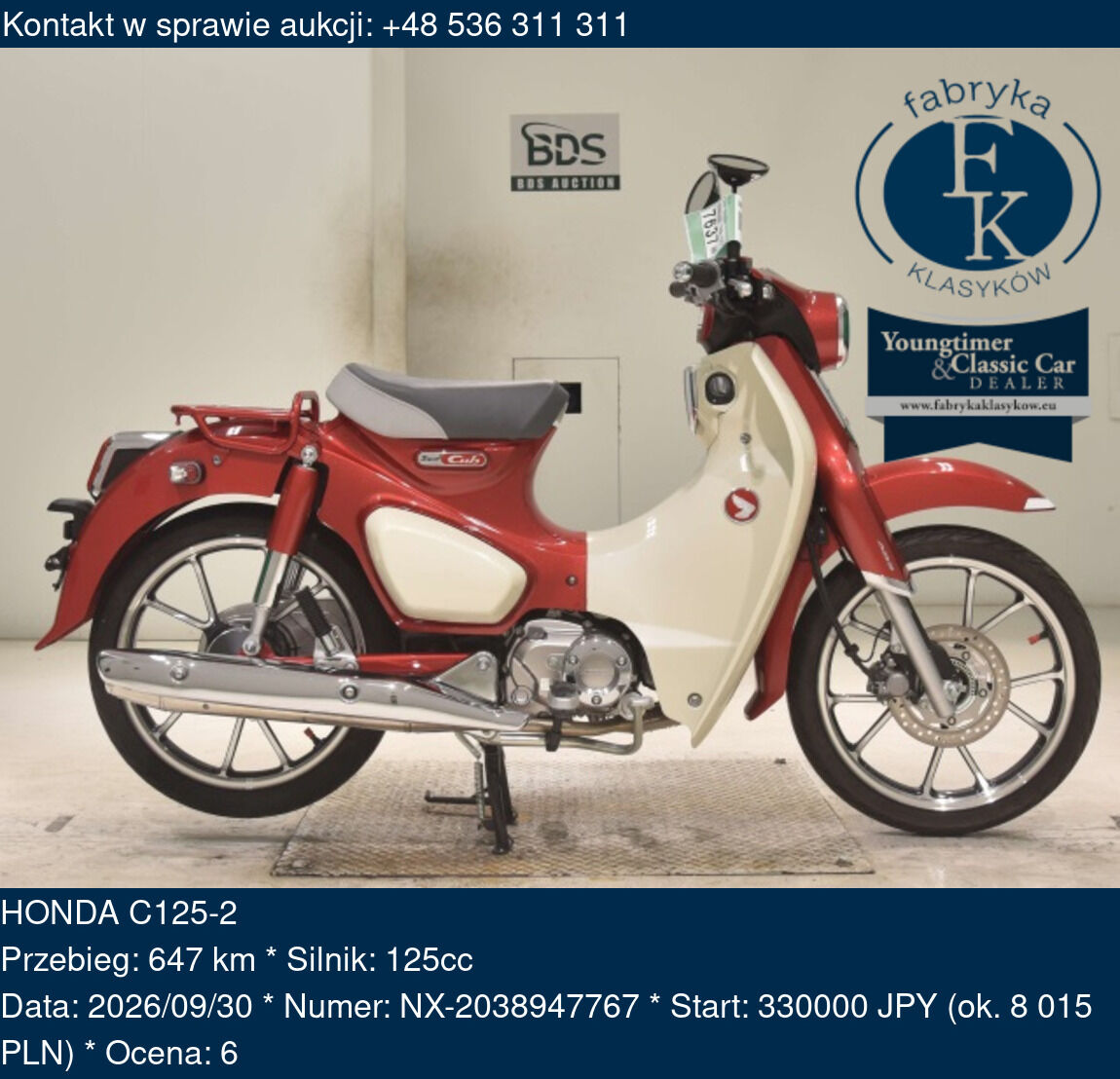 HONDA C125-2  - zdjęcie 2