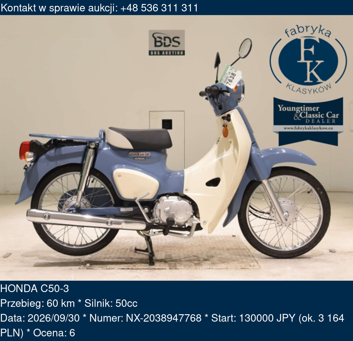 HONDA C50-3 - zdjęcie 2