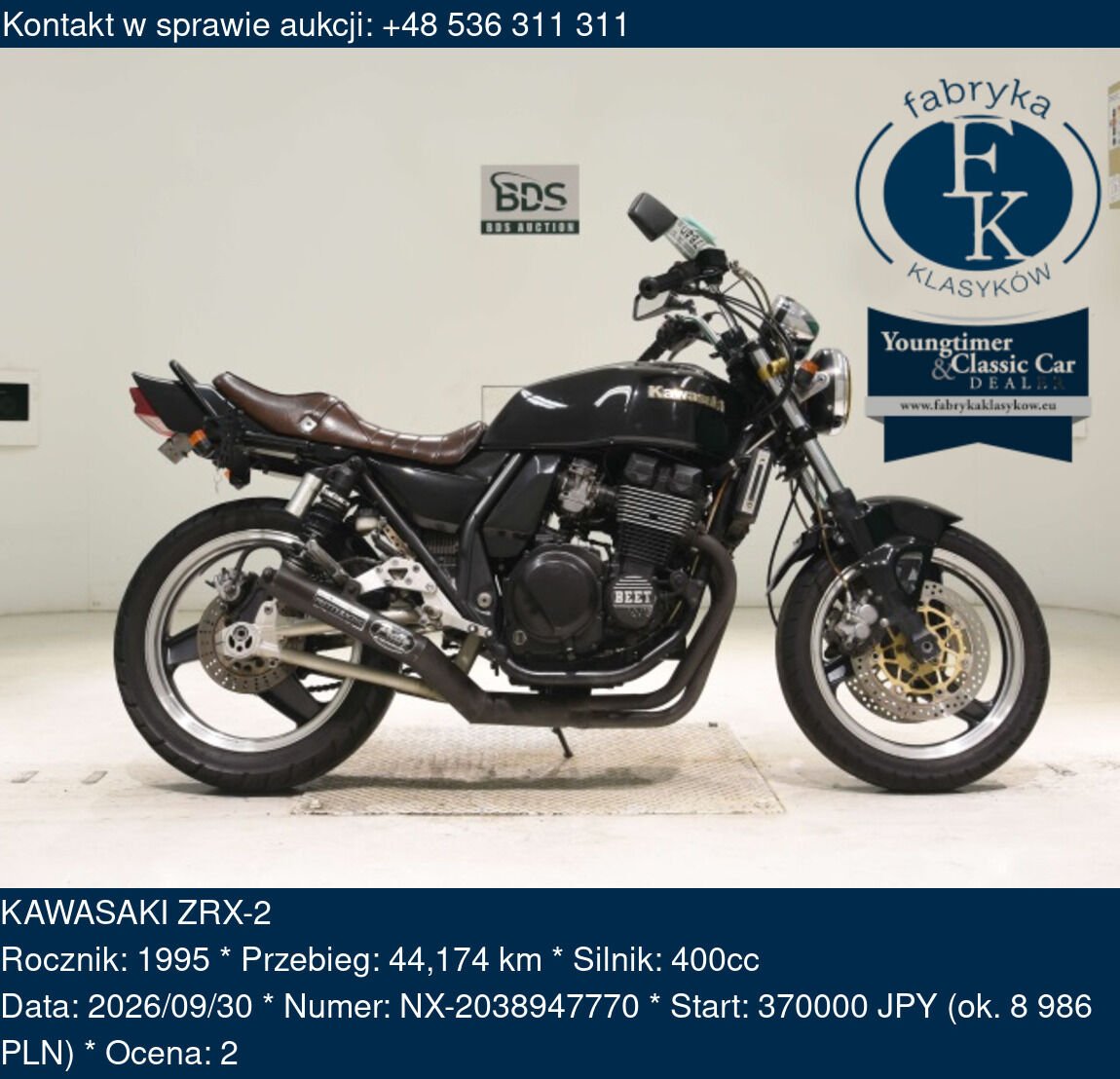 KAWASAKI ZRX-2 1995 - zdjęcie 2