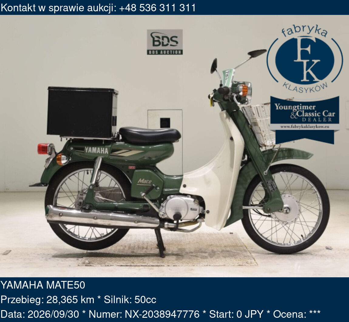 YAMAHA MATE50  - zdjęcie 2