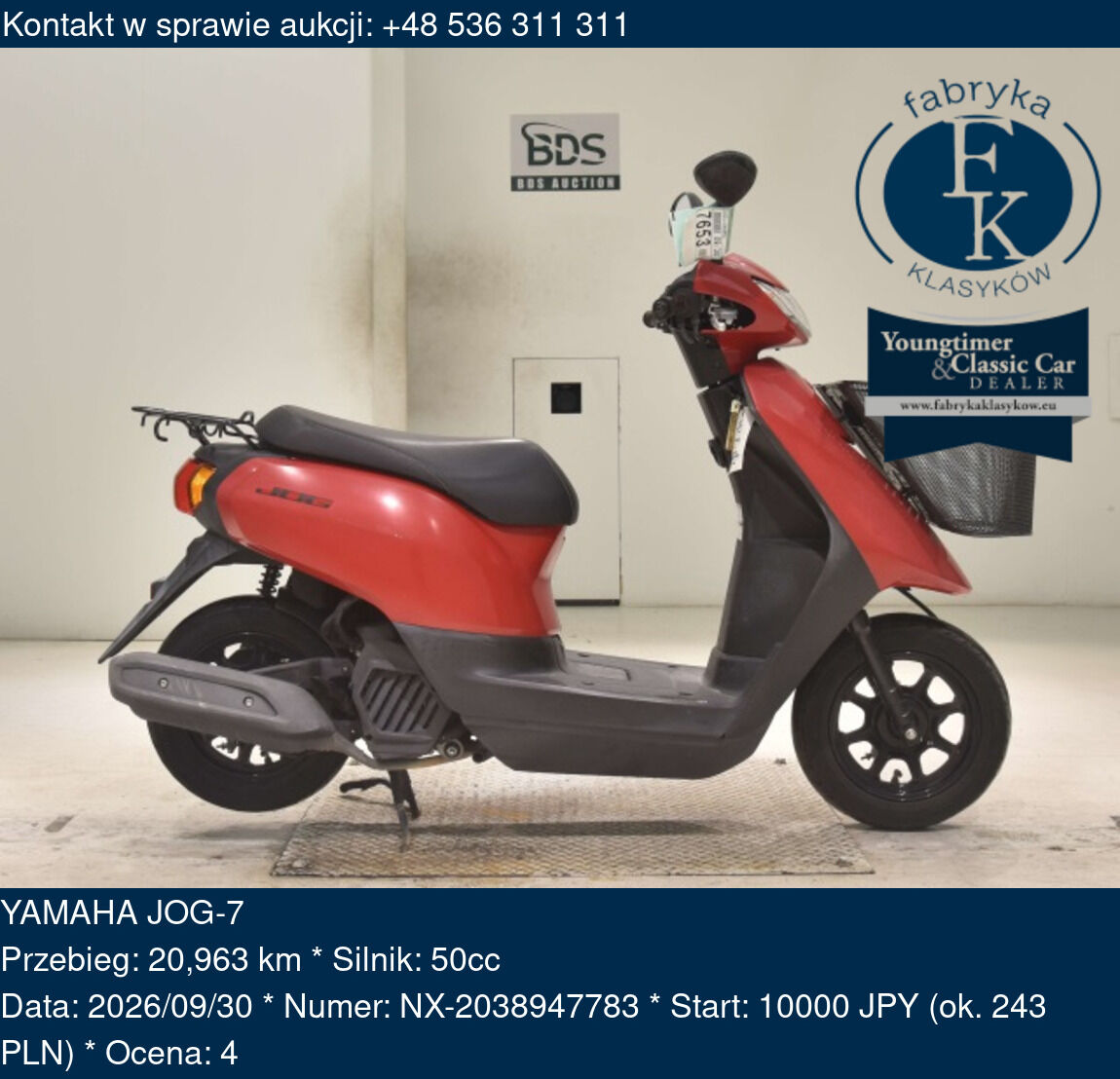 YAMAHA JOG-7  - zdjęcie 2