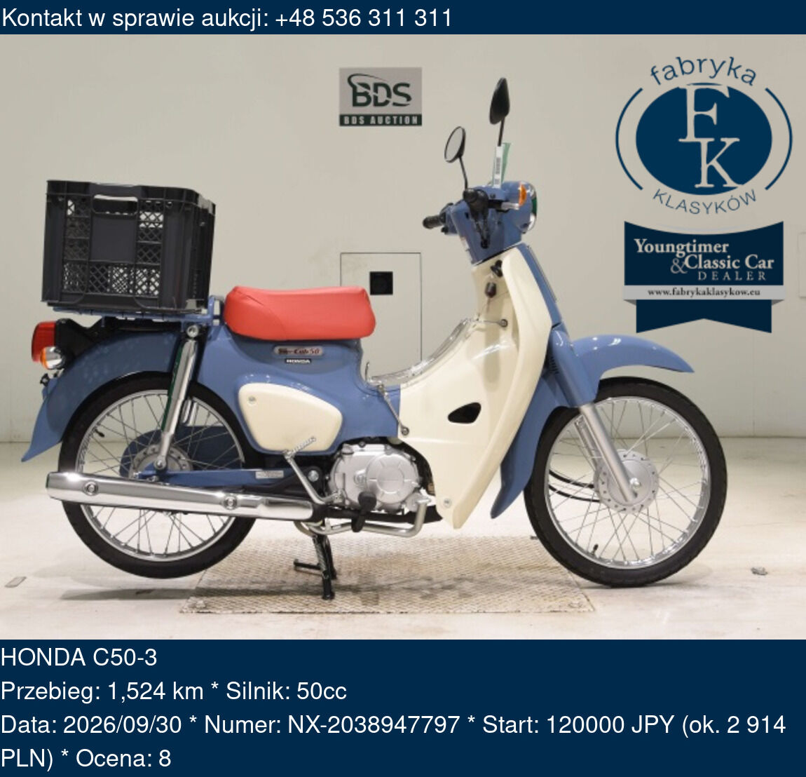 HONDA C50-3  - zdjęcie 2