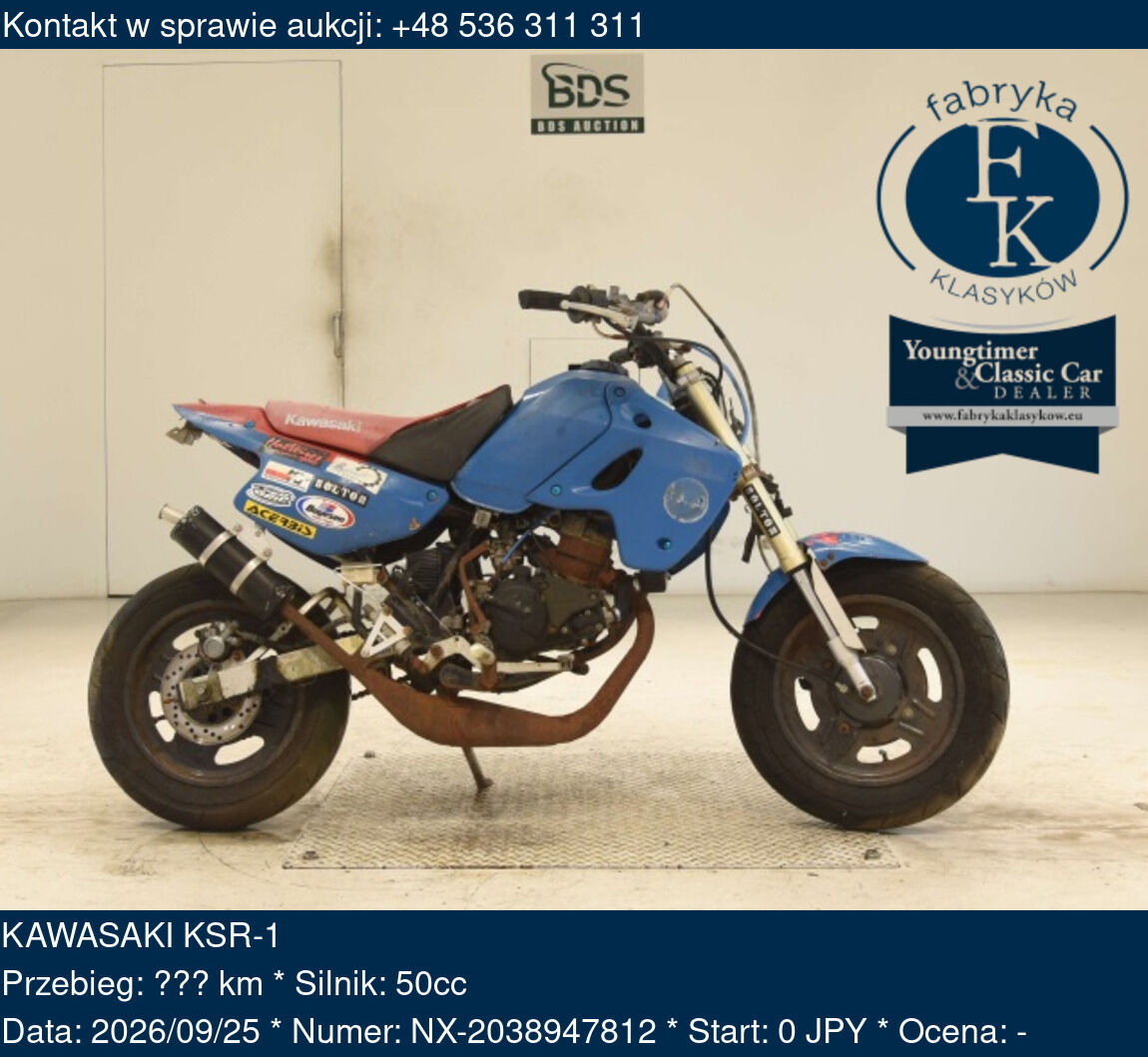 KAWASAKI KSR-1  - zdjęcie 2