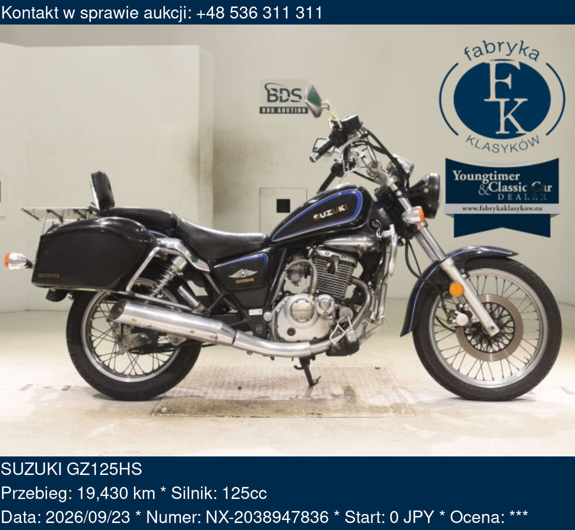 SUZUKI GZ125HS  - zdjęcie 2