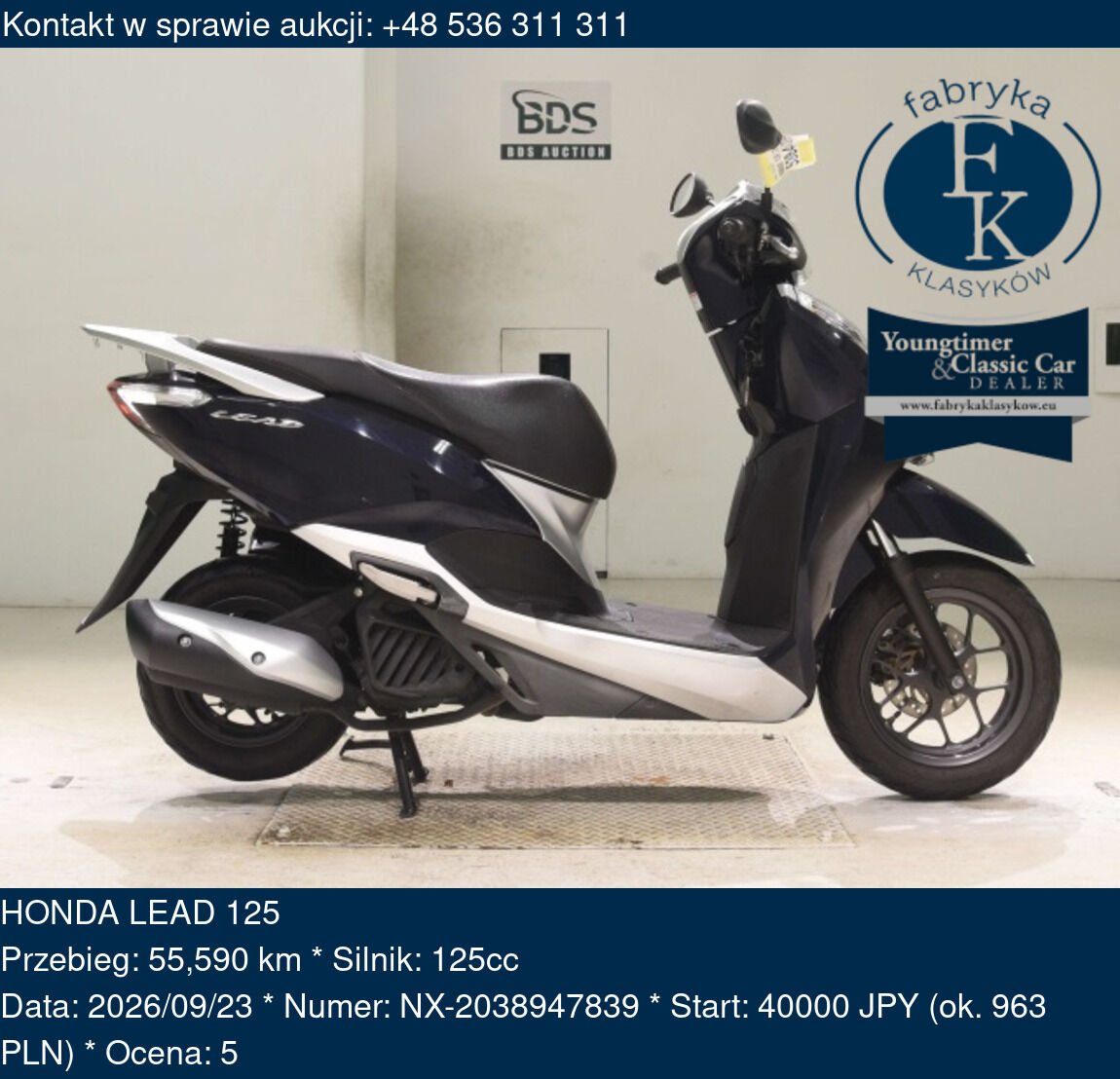 HONDA LEAD 125  - zdjęcie 2
