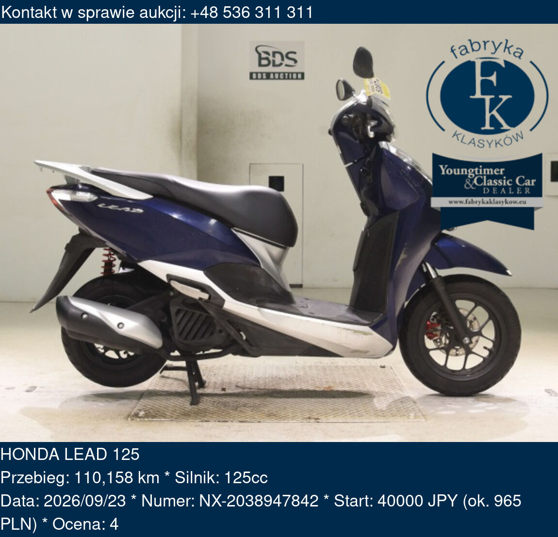 HONDA LEAD 125  - zdjęcie 2
