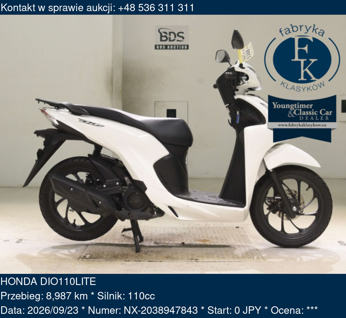 HONDA DIO110LITE  - zdjęcie 2