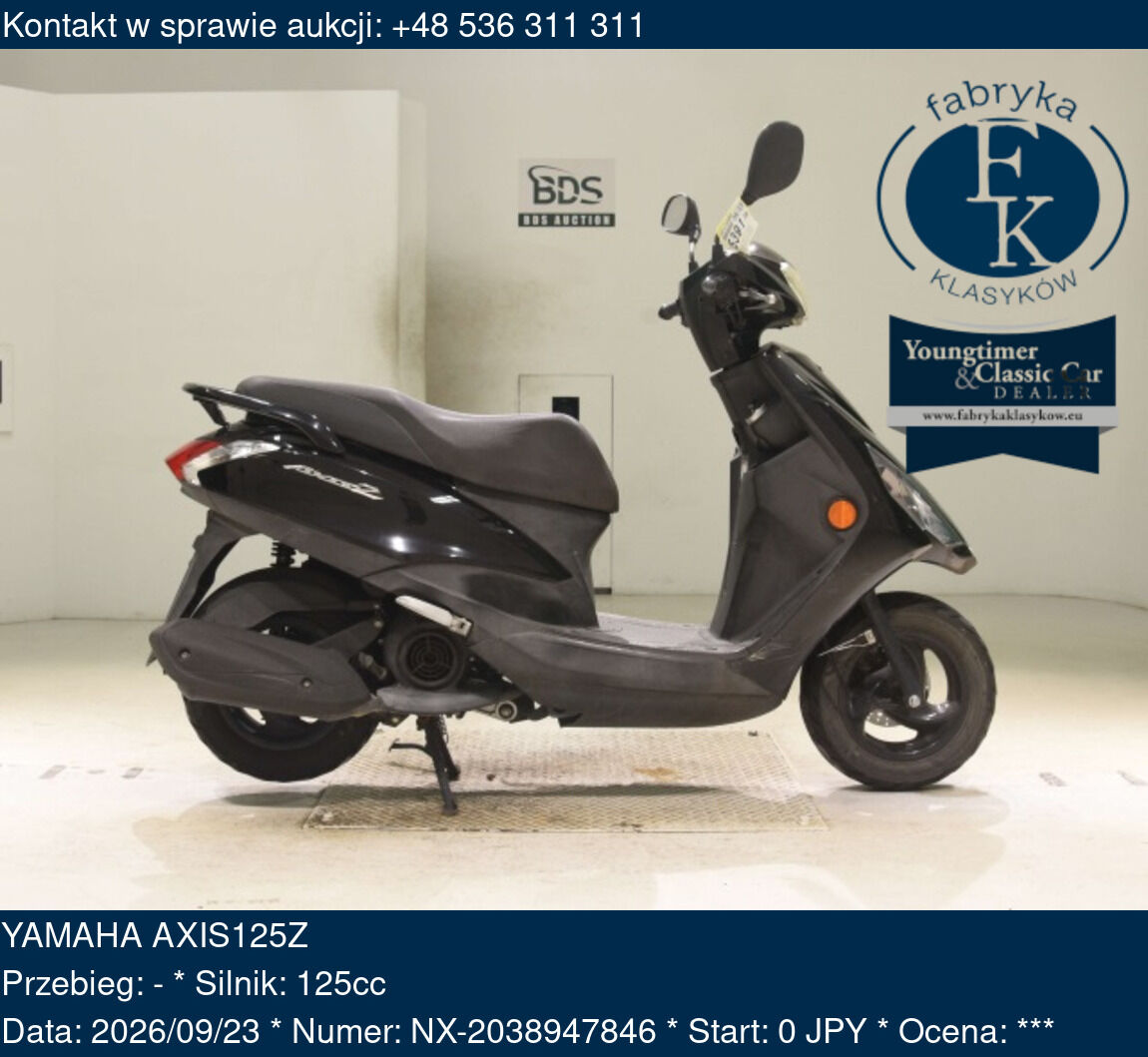 YAMAHA AXIS125Z  - zdjęcie 2