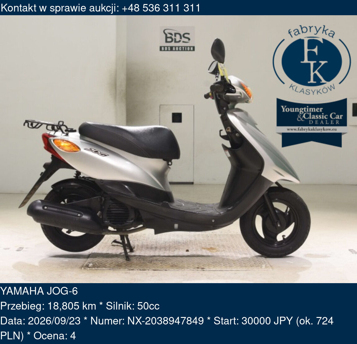 YAMAHA JOG-6  - zdjęcie 2