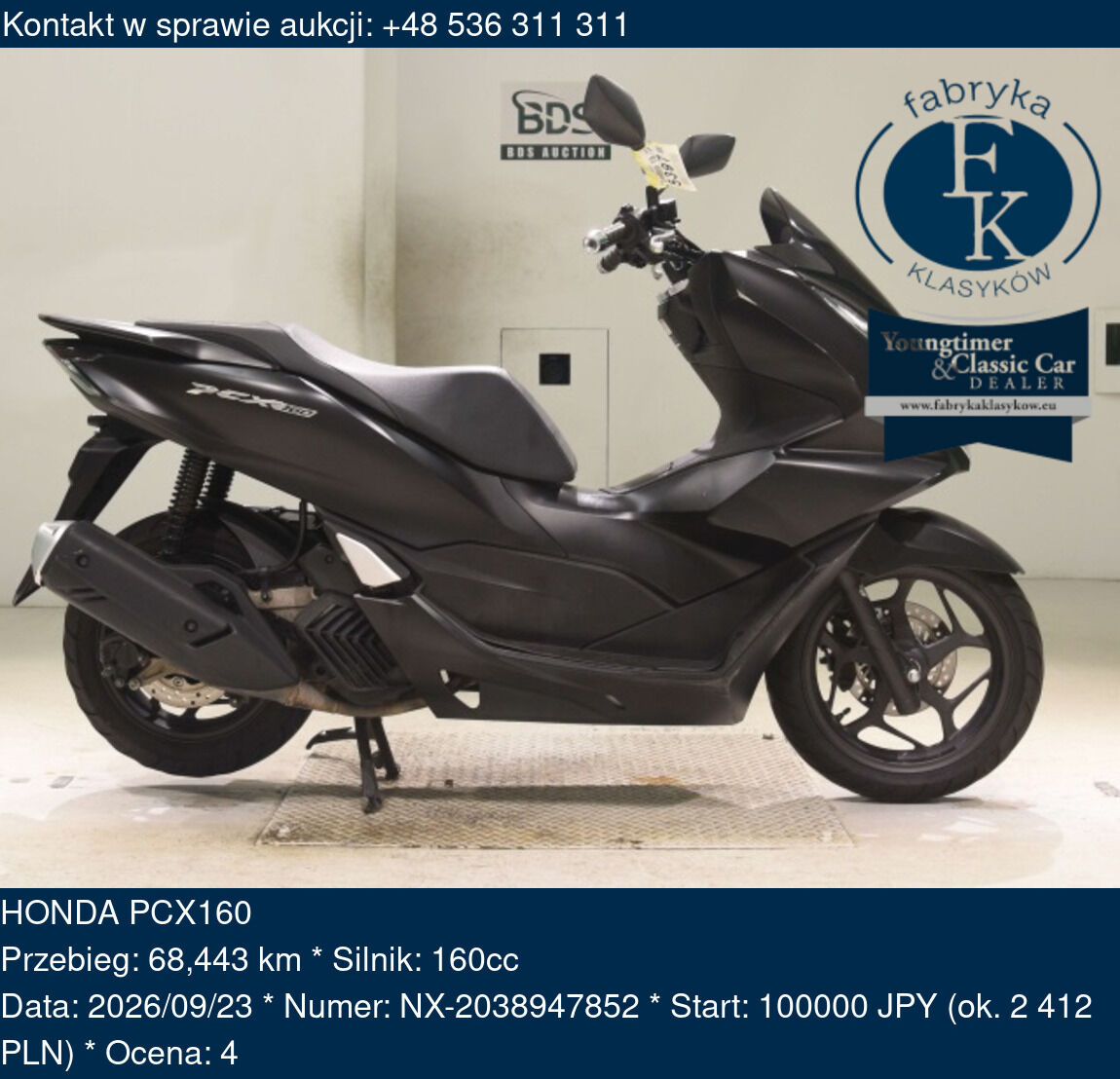 HONDA PCX160 - zdjęcie 2