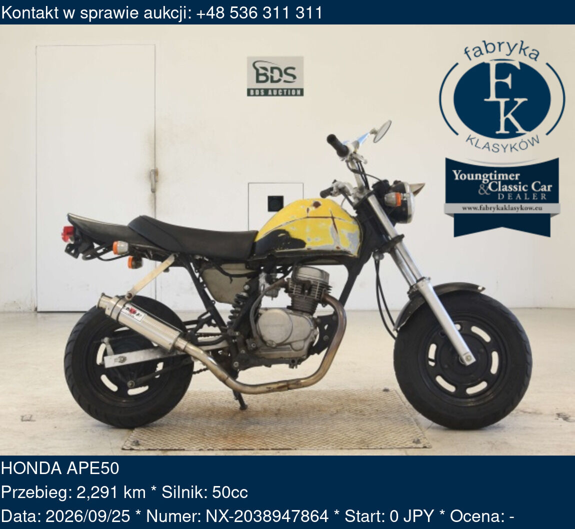 HONDA APE50  - zdjęcie 2