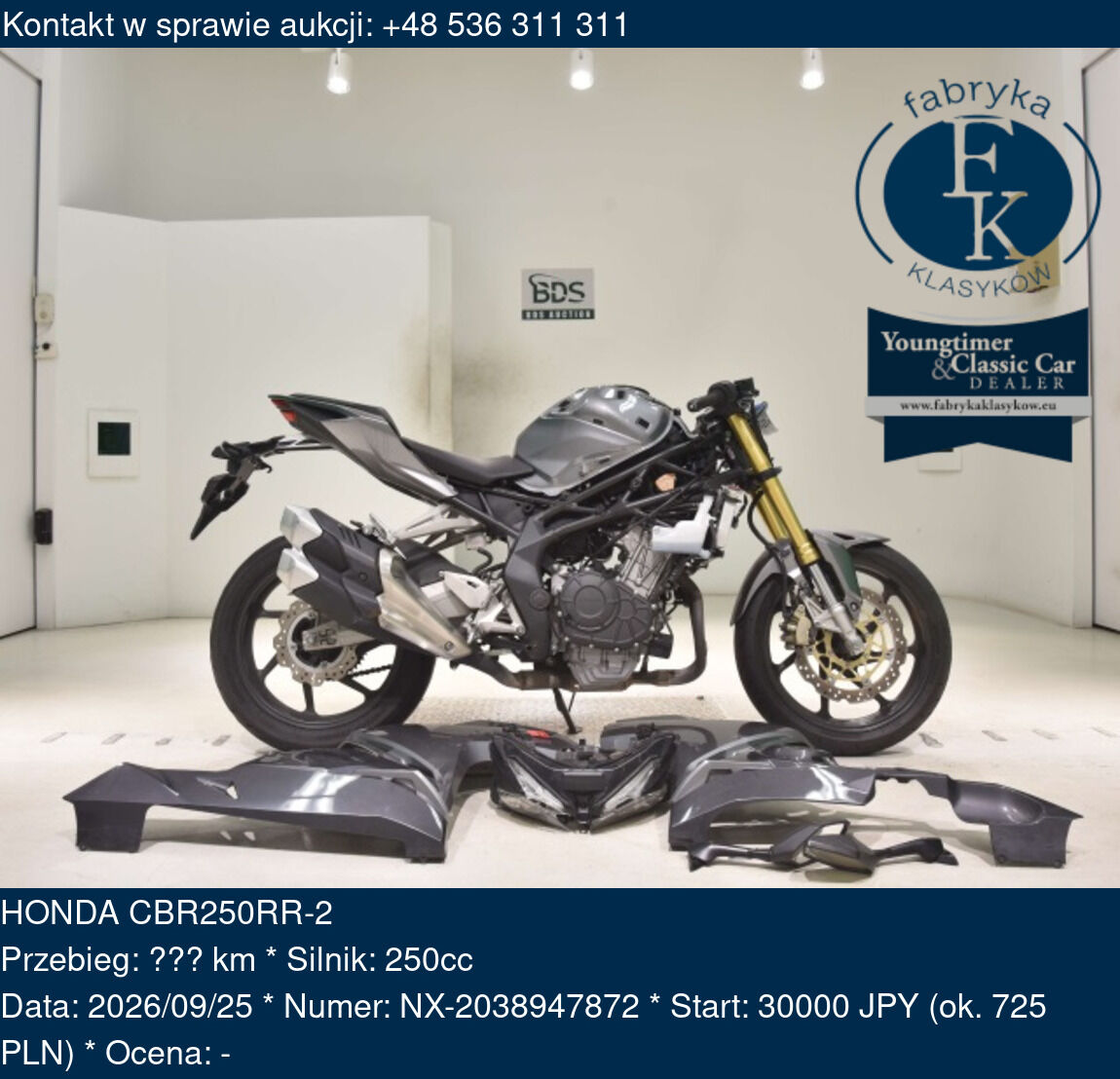 HONDA CBR250RR-2  - zdjęcie 2