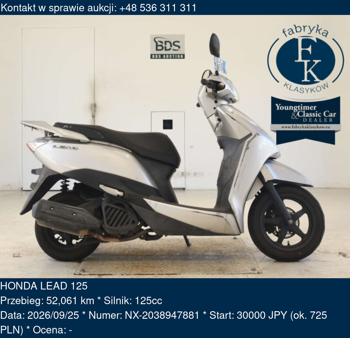 HONDA LEAD 125  - zdjęcie 2