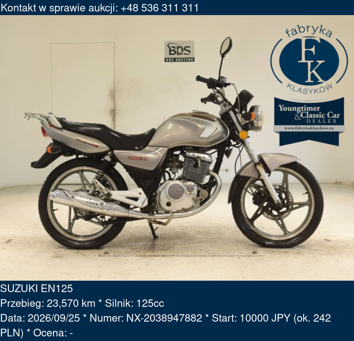 SUZUKI EN125  - zdjęcie 2