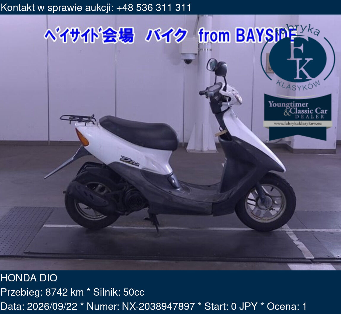 HONDA DIO - zdjęcie 2