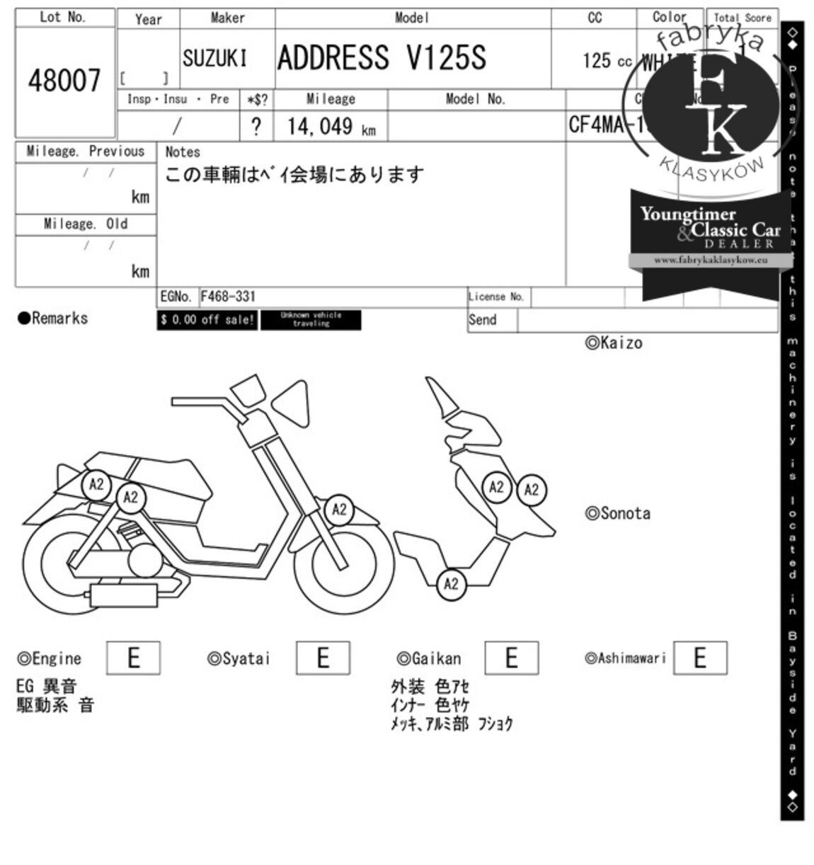 SUZUKI ADDRESS V125  - zdjęcie 8