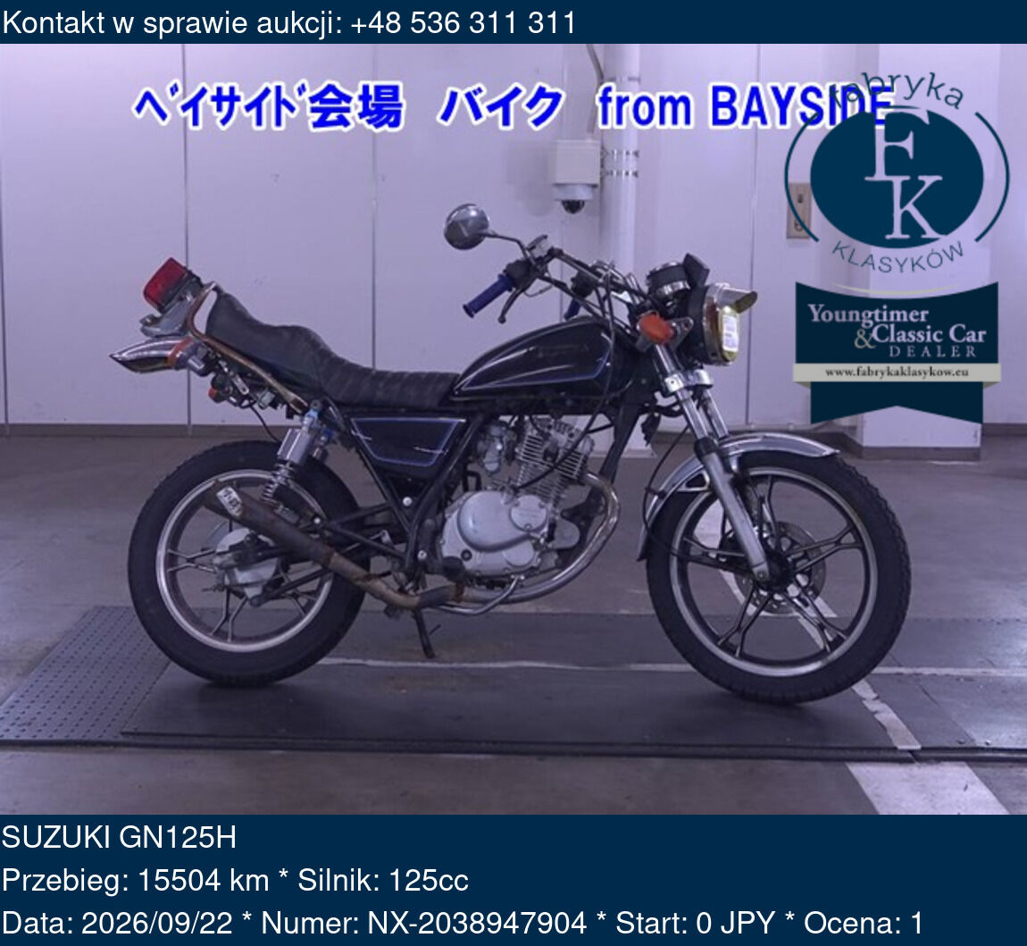 SUZUKI GN125H  - zdjęcie 2