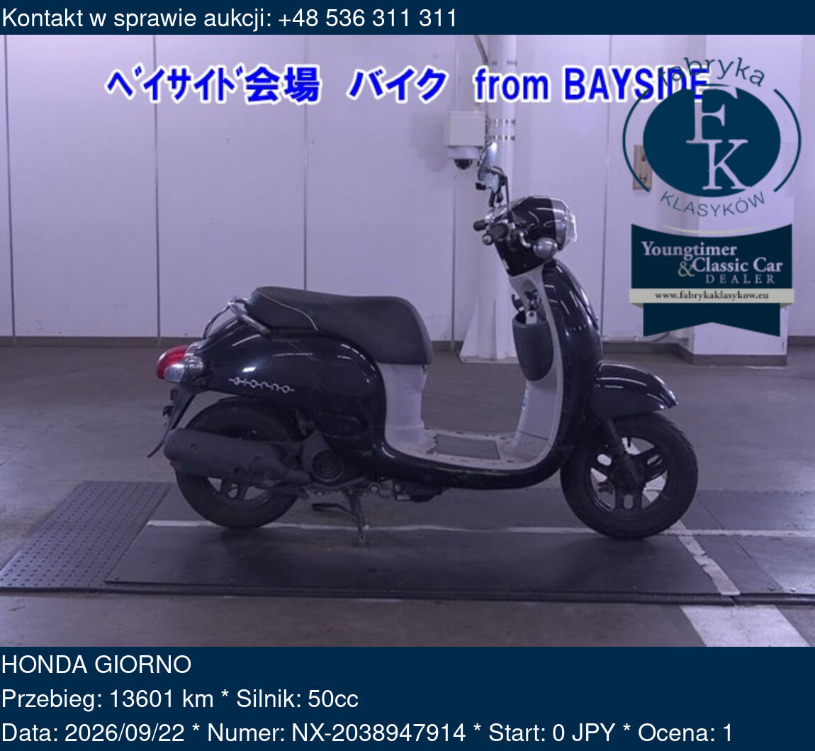 HONDA GIORNO  - zdjęcie 2