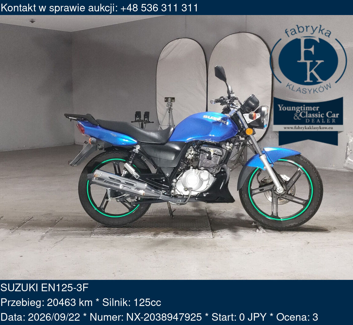 SUZUKI EN125-3F  - zdjęcie 2